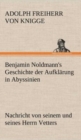 Image for Benjamin Noldmann&#39;s Geschichte Der Aufklarung in Abyssinien