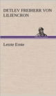 Image for Letzte Ernte