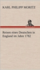 Image for Reisen Eines Deutschen in England Im Jahre 1782