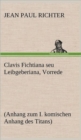Image for Clavis Fichtiana Seu Leibgeberiana, Vorrede
