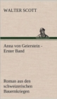 Image for Anna Von Geierstein - Erster Band