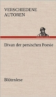 Image for Divan Der Persischen Poesie