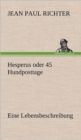 Image for Hesperus Oder 45 Hundposttage