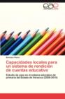 Image for Capacidades Locales Para Un Sistema de Rendicion de Cuentas Educativo