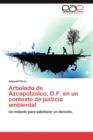 Image for Arbolado de Azcapotzalco, D.F. En Un Contexto de Justicia Ambiental