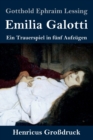 Image for Emilia Galotti (Grossdruck)