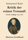 Image for Kritik der reinen Vernunft (Großdruck) : Zweite Auflage von 1787