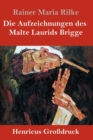 Image for Die Aufzeichnungen des Malte Laurids Brigge (Grossdruck)