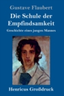 Image for Die Schule der Empfindsamkeit (Grossdruck) : Geschichte eines jungen Mannes