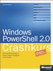 Image for Windows PowerShell 2.0 - Crashkurs