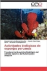 Image for Actividades Biologicas de Esponjas Peruanas