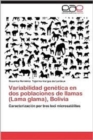 Image for Variabilidad Genetica En DOS Poblaciones de Llamas (Lama Glama), Bolivia