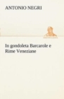 Image for In gondoleta Barcarole e Rime Veneziane