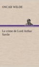 Image for Le crime de Lord Arthur Savile