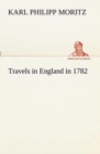 Image for Travels in England in 1782