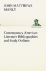 Image for Contemporary American Literature Bibliographies and Study Outlines