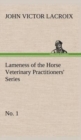 Image for Lameness of the Horse Veterinary Practitioners&#39; Series, No. 1
