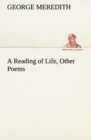 Image for A Reading of Life, Other Poems