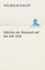 Image for Marchen als Almanach auf das Jahr 1826