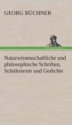 Image for Naturwissenschaftliche und philosophische Schriften, Schulertexte und Gedichte