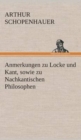 Image for Anmerkungen zu Locke und Kant, sowie zu Nachkantischen Philosophen