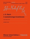 Image for 3 Two Part Inventions BWV 772, 777, 779