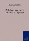 Image for Anleitung zur Fabrikation von Cigarren