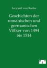 Image for Geschichten der romanischen und germanischen Voelker von 1494 bis 1514