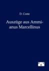 Image for Auszuge aus Ammianus Marcellinus