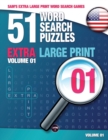 Image for Sam&#39;s Extra Large Print Word Search Games : 51 Word Search Puzzles, Volume 1: Brain-stimulating puzzle activities for many hours of entertainment