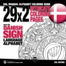 Image for 29x2 Intricate Coloring Pages with the Danish Sign Language Alphabet