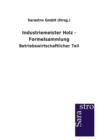 Image for Industriemeister Holz - Formelsammlung