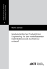 Image for Modulorientiertes Produktlinien Engineering fur den modellbasierten Elektrik/Elektronik-Architekturentwurf