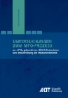 Image for Untersuchungen zum MTO-Prozess an AlPO4-gebundenen ZSM-5-Extrudaten und Beschreibung der Reaktionskinetik