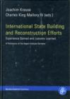 Image for International State Building and Reconstruction Efforts