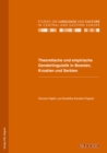 Image for Theoretische und empirische Genderlinguistik in Bosnien, Kroatien und Serbien