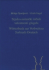 Image for Srpsko-nemacki recnik valentnosti glagola. Woerterbuch zur Verbvalenz Serbisch-Deutsch