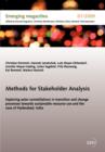 Image for Methods for Stakeholder Analysis