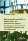 Image for Konsumentenverhalten bei Biowein am Beispiel OEsterreich