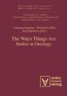 Image for Ways Things are : Studies in Ontology