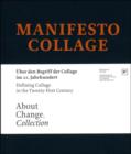 Image for Manifesto collage  : èUber den Begriff der Collage im 21. Jahrhundert