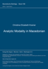 Image for Analytic Modality in Macedonian