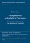 Image for Vokalperzeption und natuerliche Phonologie : Eine kontrastive Untersuchung zum Deutschen und Polnischen