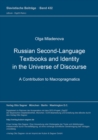 Image for Russian Second-Language Textbooks and Identity in the Universe of Discourse