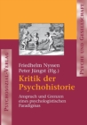 Image for Kritik der Psychohistorie