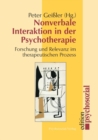 Image for Nonverbale Interaktion in der Psychotherapie
