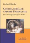 Image for Goethe, Schiller Und Das Unbewusste