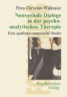 Image for Nonverbale Dialoge in der psychoanalytischen Therapie