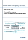 Image for Corporate Governance in postsozialistischen Volkswirtschaften.