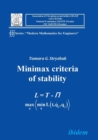 Image for Modern Mathematics for Engineers I. The Minimax Criterion for Stability
